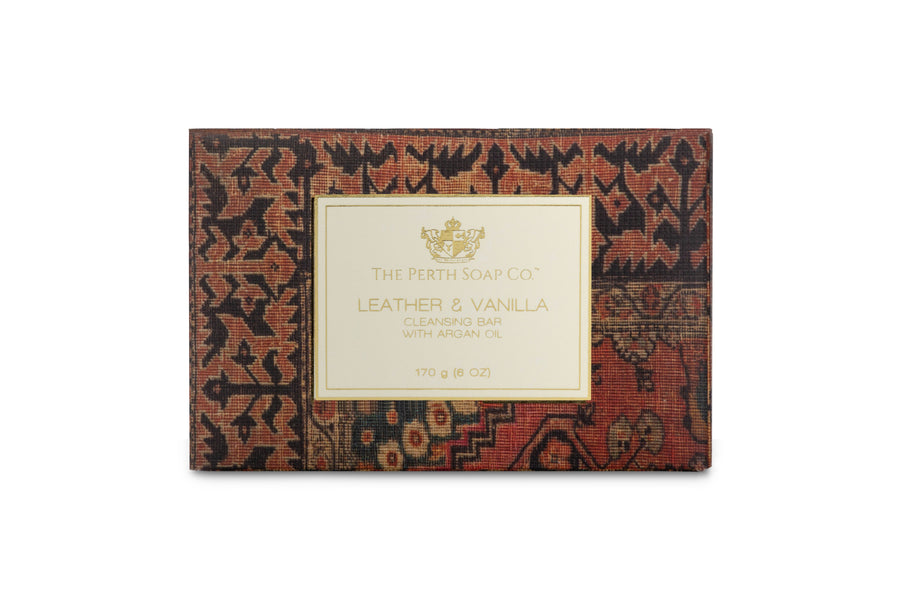 Leather & Vanilla Cleansing Bar